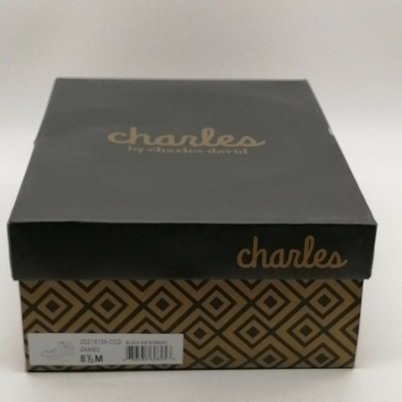 Charles by Charles David Womens Zambo Sport Sandal Black Wedge Heel‎ 8.5M NEW - Picture 10 of 10